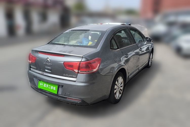 Used Citroen C-Quatre 2012 Sedan 1.6L Automatic Prestige Model Rear Right 45 Deg
