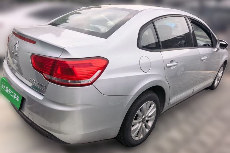 Used Citroen C-Quatre 2012 Sedan 1.6L Manual Prestige Model Rear Right 45 Deg