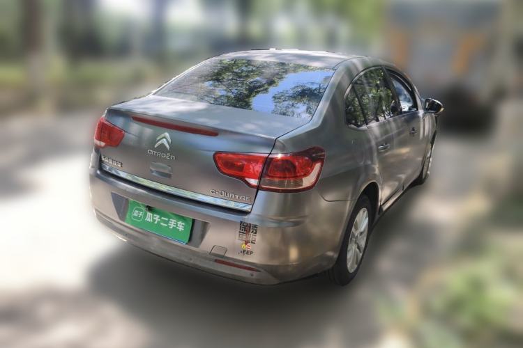 Used Citroen C-Quatre 2012 Sedan 1.6L Automatic Prestige Model Rear Right 45 Deg