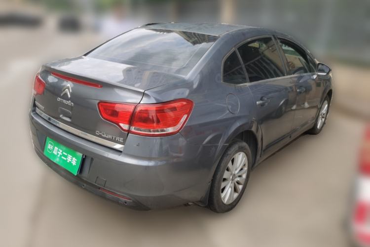 Used Citroen C-Quatre 2012 Sedan 1.6L Manual Prestige Model Rear Right 45 Deg
