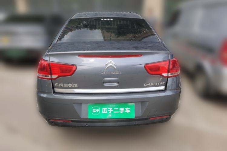Used Citroen C-Quatre 2012 Sedan 1.6L Manual Prestige Model Rear