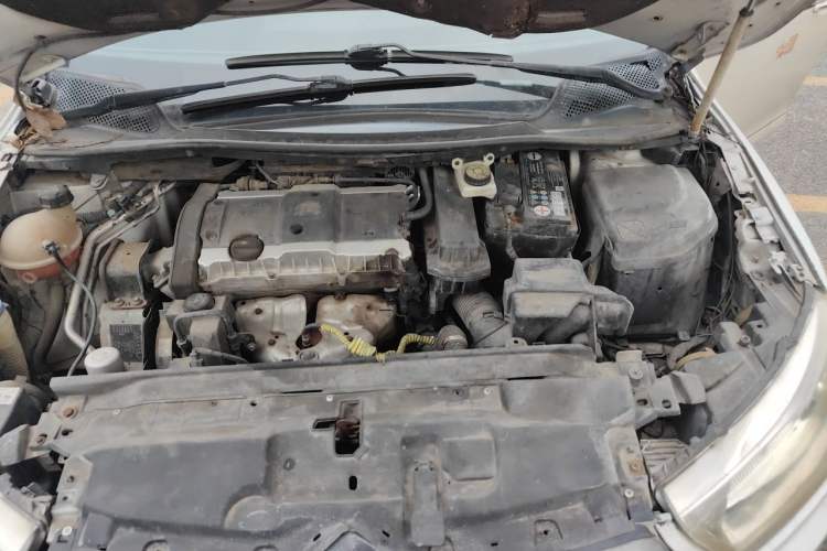 Used Citroen C-Quatre 2012 Sedan 1.6L Manual Enjoyment Model Engine Bay Left