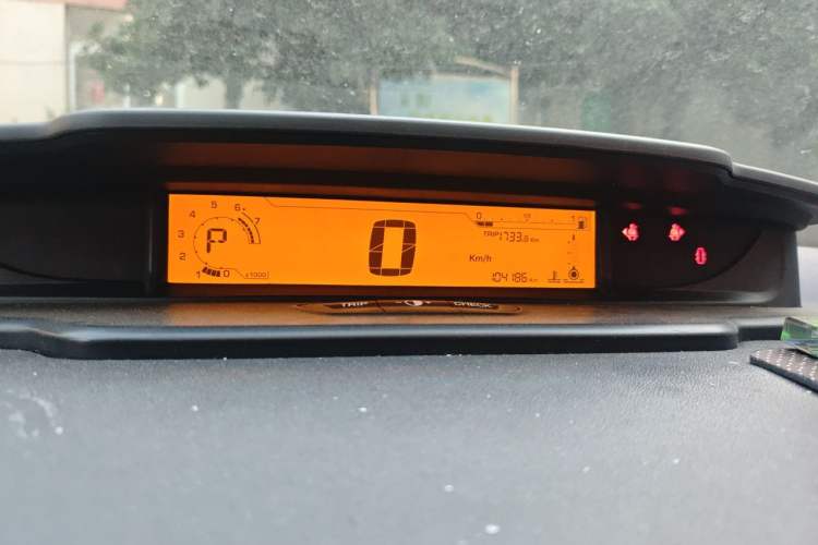 Used Citroen C-Quatre 2012 Sedan 1.6L Automatic Prestige Model Instrument Cluster