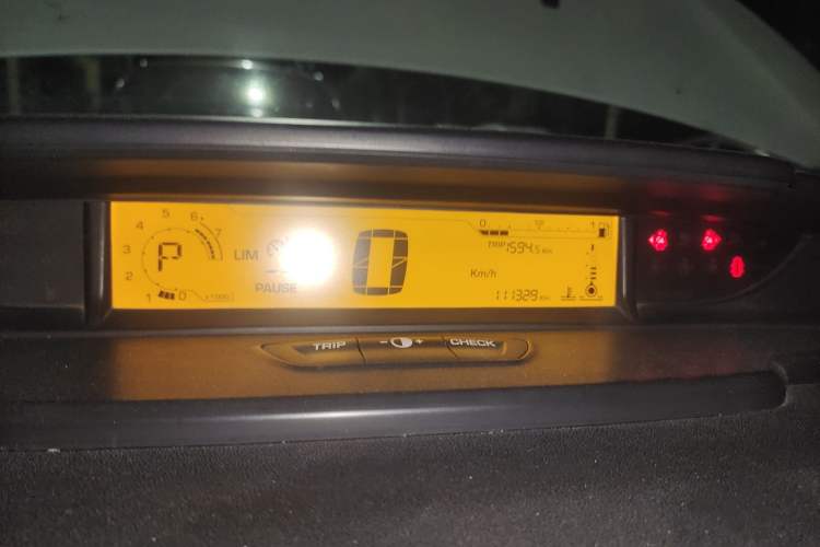 Used Citroen C-Quatre 2012 Sedan 1.6L Automatic Prestige Model Instrument Cluster