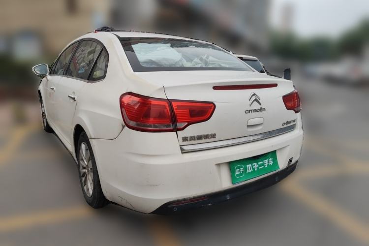 Used Citroen C-Quatre 2012 Sedan 1.6L Manual Enjoyment Model Rear Left 45 Deg