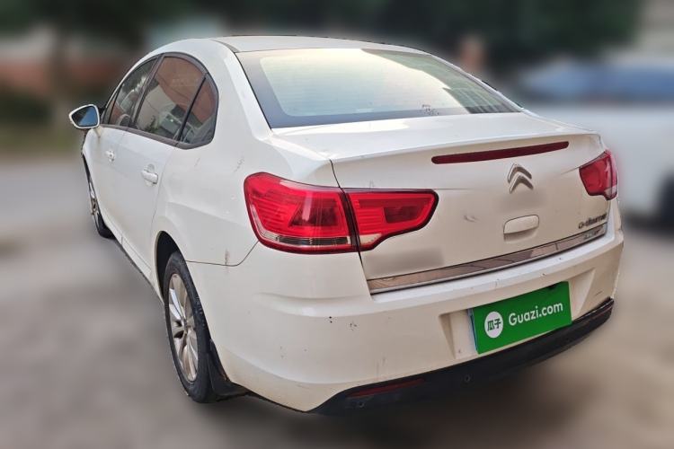 Used Citroen C-Quatre 2012 Sedan 1.6L Automatic Prestige Model Rear Left 45 Deg