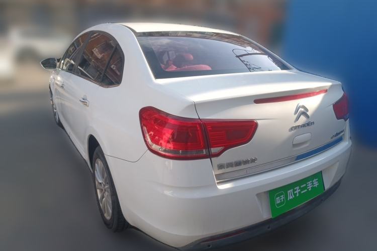 Used Citroen C-Quatre 2012 Sedan 1.6L Automatic Enjoyment Model Rear Left 45 Deg