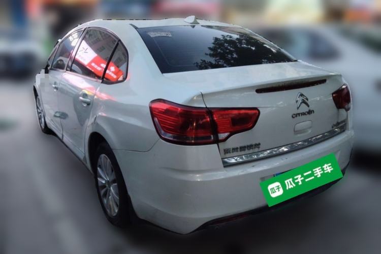 Used Citroen C-Quatre 2012 Sedan 1.6L Automatic Prestige Model Rear Left 45 Deg