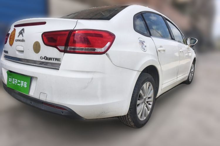 Used Citroen C-Quatre 2012 Sedan 1.6L Automatic Prestige Model Rear Right 45 Deg