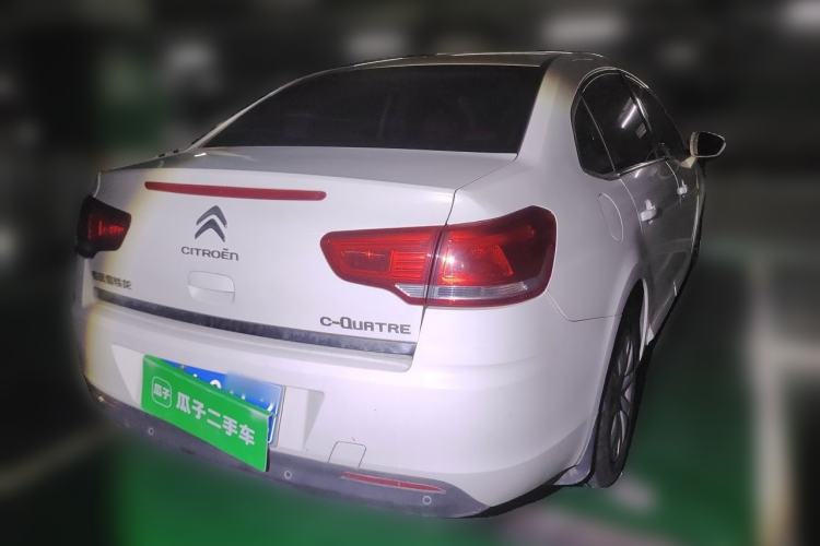 Used Citroen C-Quatre 2012 Sedan 1.6L Automatic Prestige Model Rear Right 45 Deg