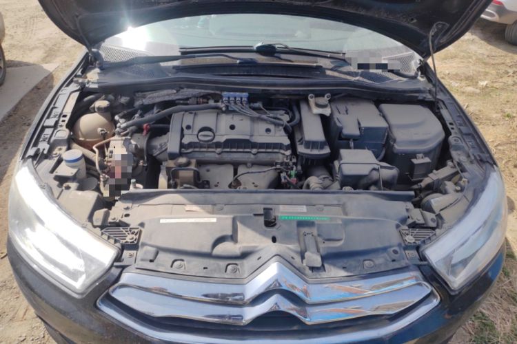 Used Citroen C-Quatre 2013 1.6L Manual Prestige CNG Model Engine Bay