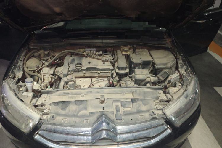 Used Citroen C-Quatre 2013 1.6L Manual Prestige CNG Model Engine Bay