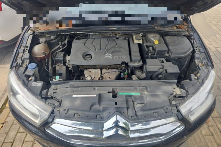Used Citroen C-Quatre 2013 Sedan 1.6L Manual Enjoyment Model Engine Bay