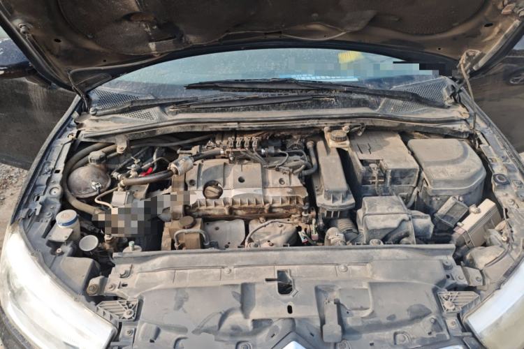 Used Citroen C-Quatre 2013 1.6L Manual Prestige CNG Model Engine Bay
