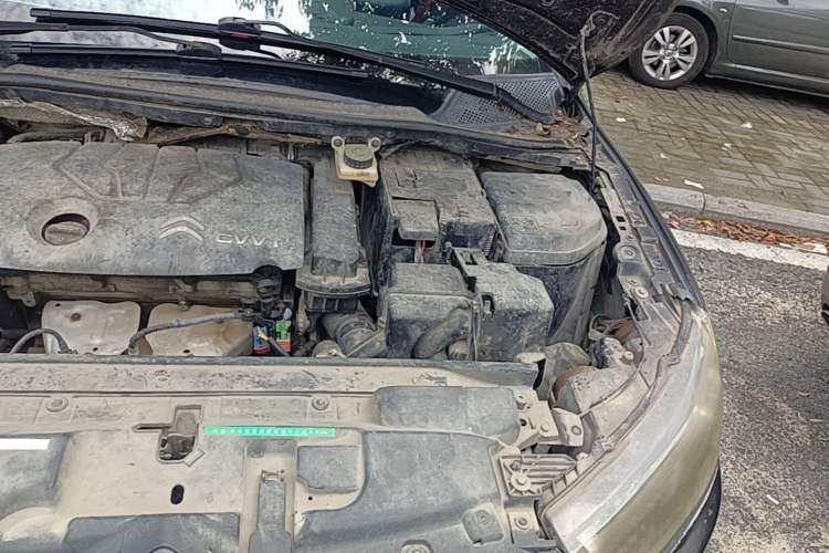 Used Citroen C-Quatre 2013 Sedan 1.6L Manual - Prestige Model Engine Bay Left