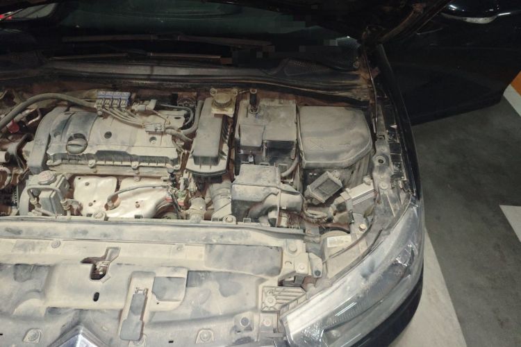 Used Citroen C-Quatre 2013 1.6L Manual Prestige CNG Model Engine Bay Left