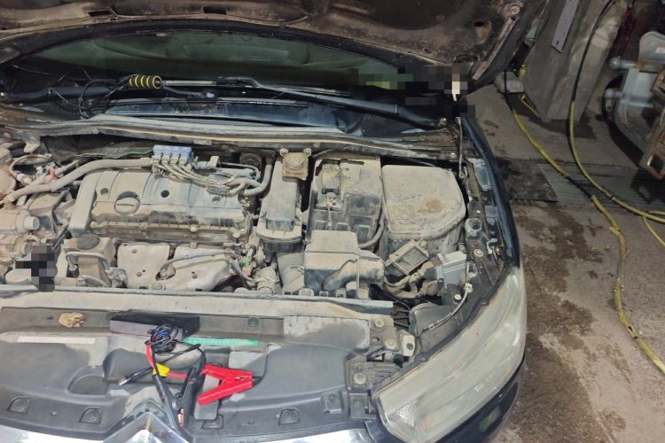 Used Citroen C-Quatre 2013 1.6L Manual Prestige CNG Model Engine Bay Left