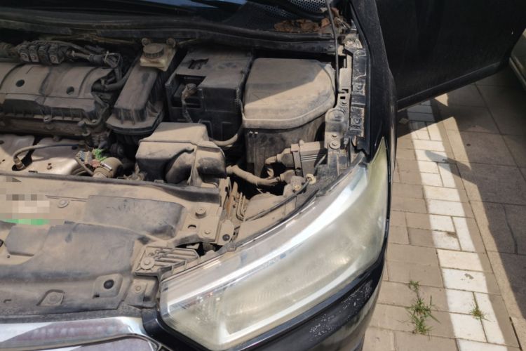 Used Citroen C-Quatre 2013 1.6L Manual Prestige CNG Model Engine Bay Left