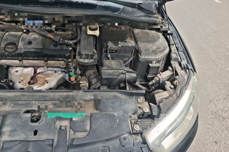 Used Citroen C-Quatre 2013 1.6L Manual Prestige CNG Model Engine Bay Left