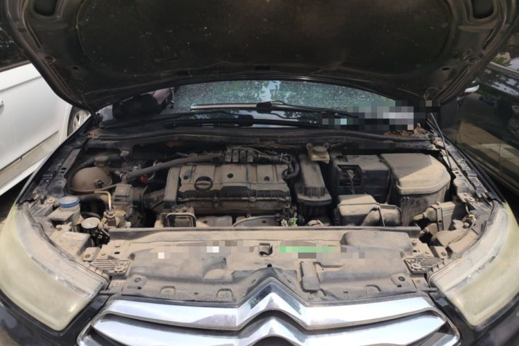 Used Citroen C-Quatre 2013 1.6L Manual Prestige CNG Model Engine Bay