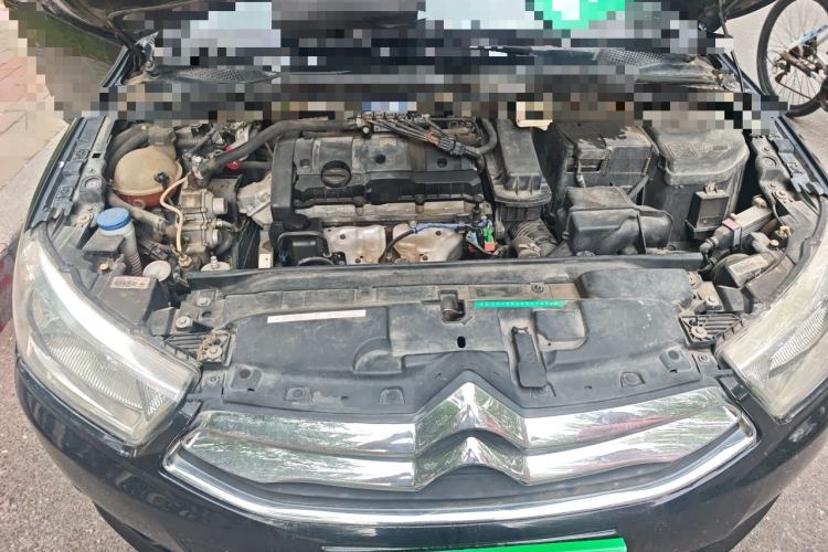 Used Citroen C-Quatre 2013 1.6L Manual Prestige CNG Model Engine Bay