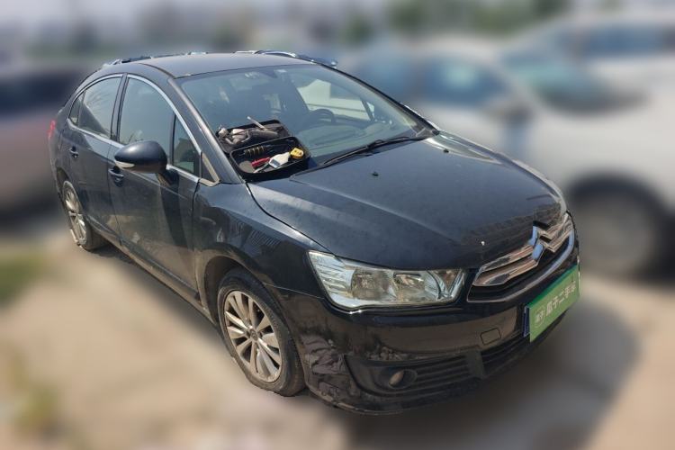 Used Citroen C-Quatre 2013 1.6L Manual Prestige CNG Model Front Right 45 Deg