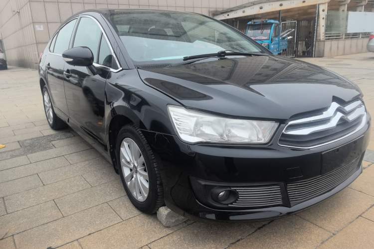 Used Citroen C-Quatre 2013 Sedan 1.6L Manual - Prestige Model Front Right 45 Deg