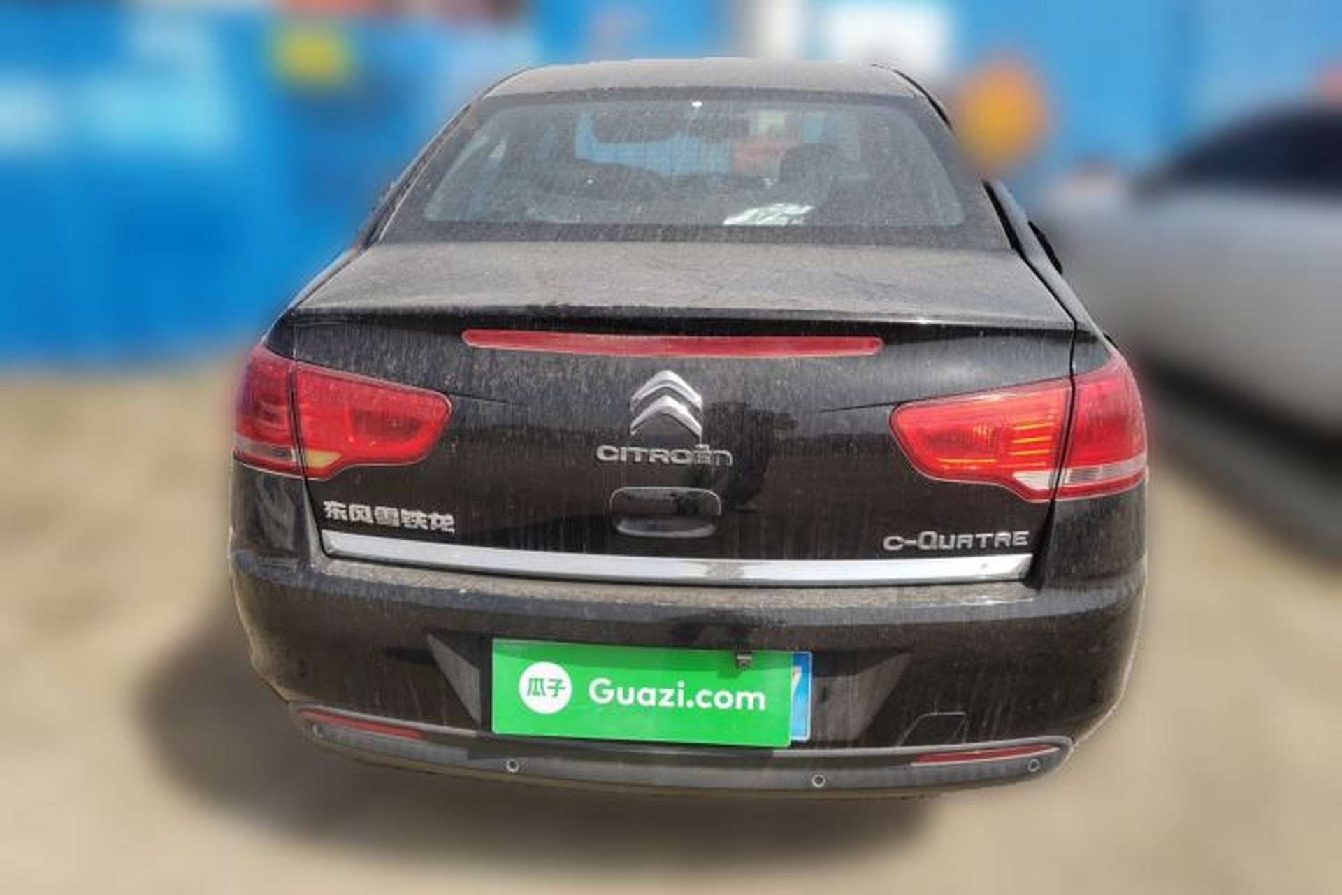 Used Citroen C-Quatre 2013 1.6L Manual Prestige CNG Model Rear