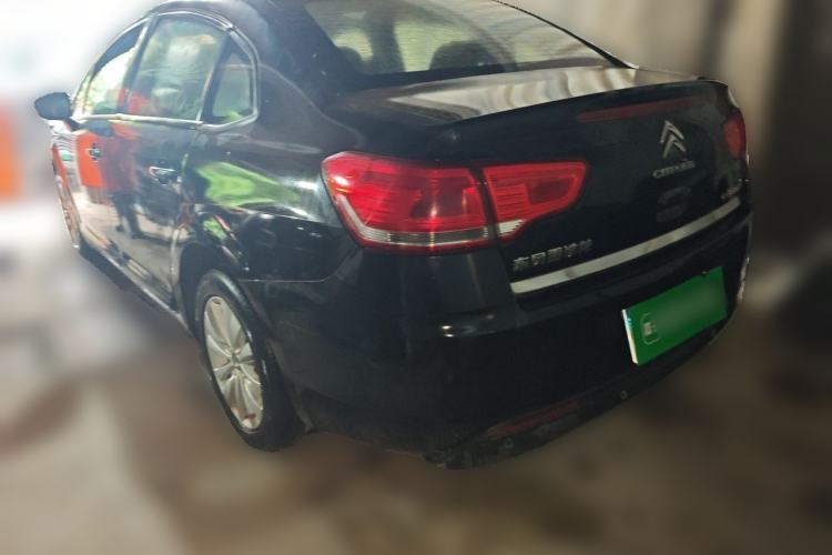 Used Citroen C-Quatre 2013 1.6L Manual Prestige CNG Model Rear Left 45 Deg