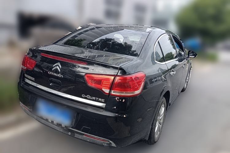 Used Citroen C-Quatre 2013 Sedan 1.6L Manual - Prestige Model Rear Right 45 Deg