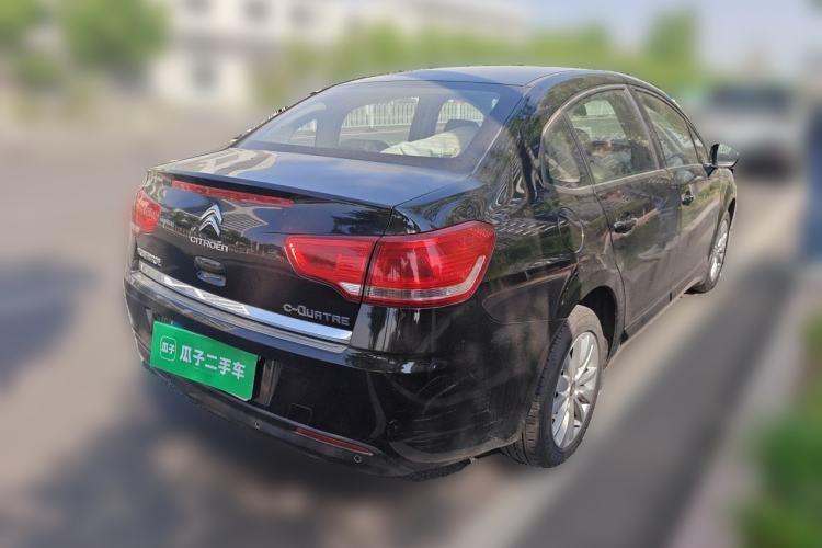 Used Citroen C-Quatre 2013 Sedan 1.6L Manual - Prestige Model Rear Right 45 Deg