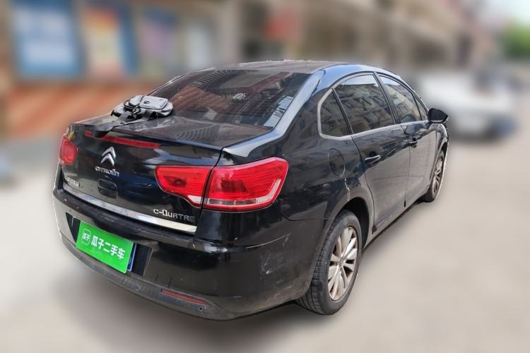 Used Citroen C-Quatre 2013 Sedan 1.6L Manual - Prestige Model Rear Right 45 Deg