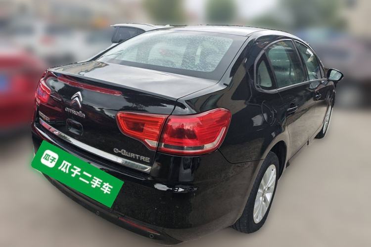 Used Citroen C-Quatre 2013 Sedan 1.6L Automatic Prestige Model Rear Right 45 Deg