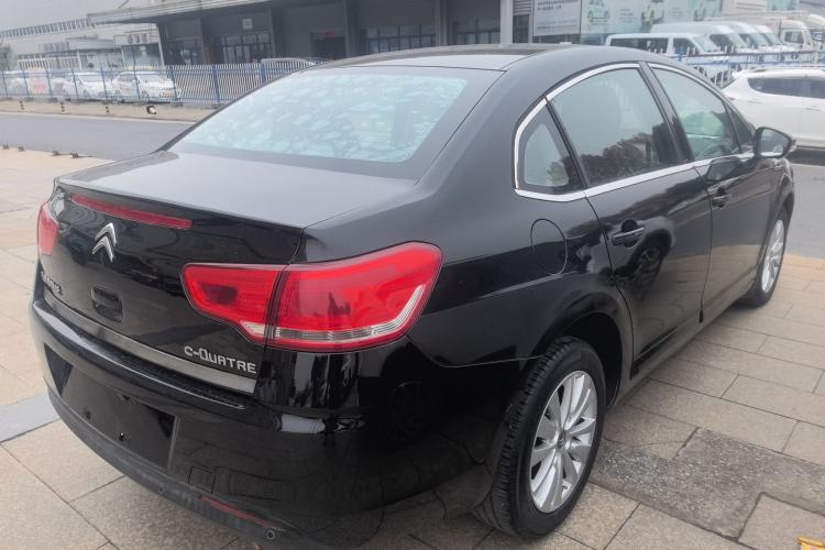 Used Citroen C-Quatre 2013 Sedan 1.6L Manual - Prestige Model Rear Right 45 Deg