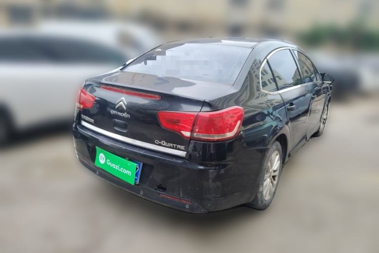 Used Citroen C-Quatre 2013 Sedan 1.6L Manual - Prestige Model Rear Right 45 Deg