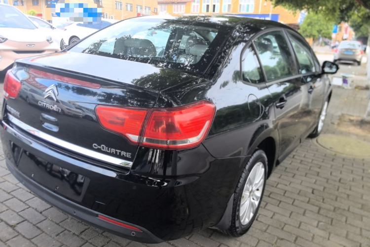 Used Citroen C-Quatre 2013 Sedan 1.6L Automatic Prestige Model Rear Right 45 Deg
