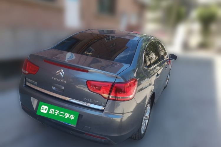 Used Citroen C-Quatre 2013 Sedan 1.6L Manual - Prestige Model Rear Right 45 Deg