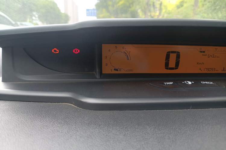 Used Citroen C-Quatre 2013 1.6L Manual Prestige CNG Model Instrument Cluster