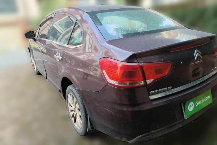 Used Citroen C-Quatre 2013 Sedan 1.6L Manual - Prestige Model Rear Left 45 Deg