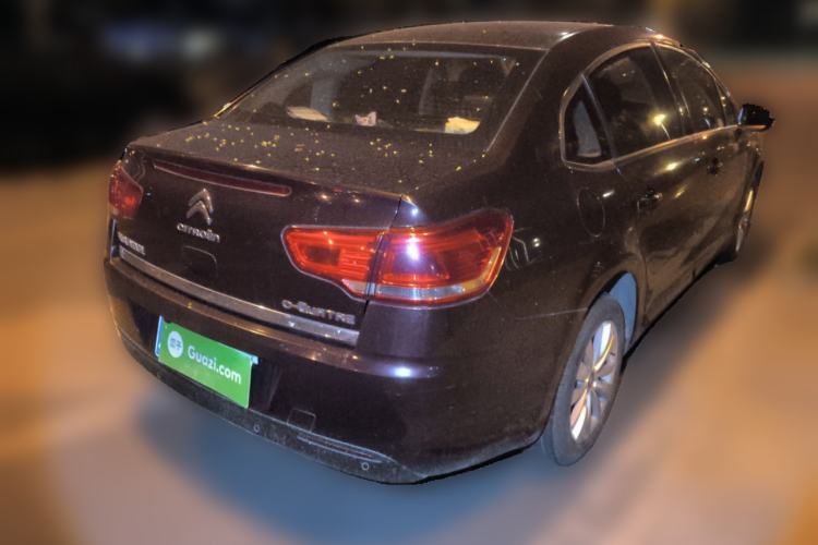 Used Citroen C-Quatre 2013 Sedan 2.0L Manual - Joyful Edition Rear Right 45 Deg