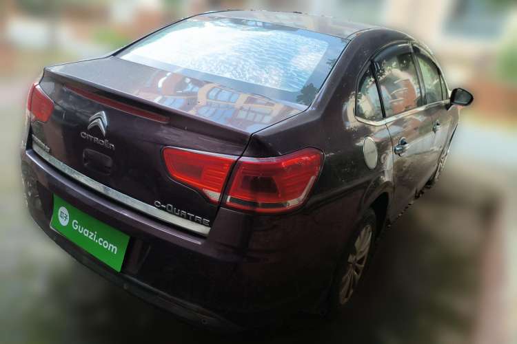 Used Citroen C-Quatre 2013 Sedan 1.6L Manual - Prestige Model Rear Right 45 Deg