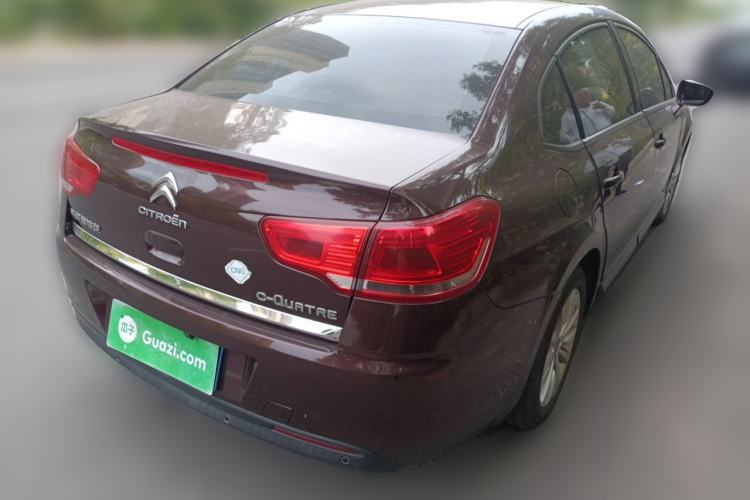 Used Citroen C-Quatre 2013 1.6L Manual Prestige CNG Model Rear Right 45 Deg