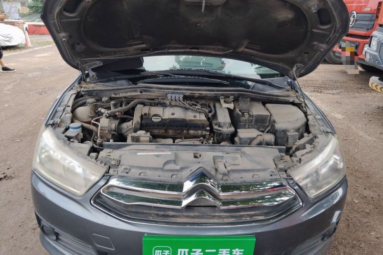 Used Citroen C-Quatre 2013 1.6L Manual Prestige CNG Model Engine Bay