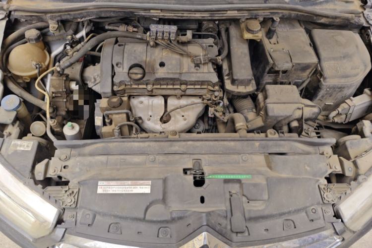 Used Citroen C-Quatre 2013 1.6L Manual Prestige CNG Model Engine Bay