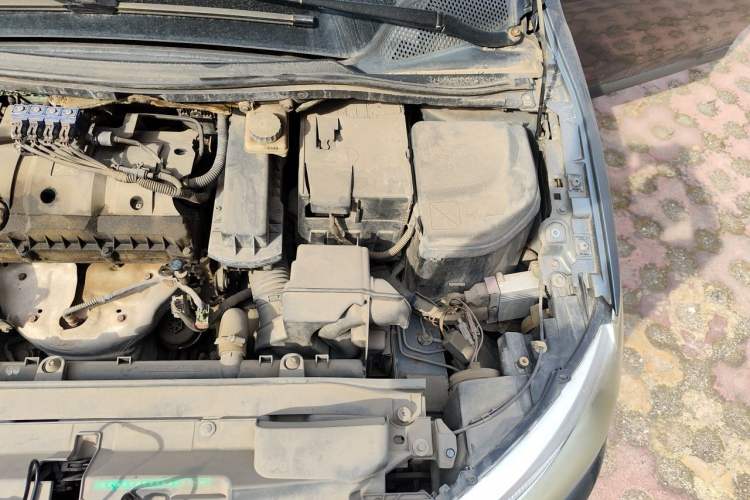 Used Citroen C-Quatre 2013 1.6L Manual Prestige CNG Model Engine Bay Left