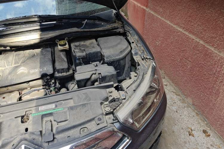 Used Citroen C-Quatre 2013 Sedan 1.6L Manual - Prestige Model Engine Bay Left