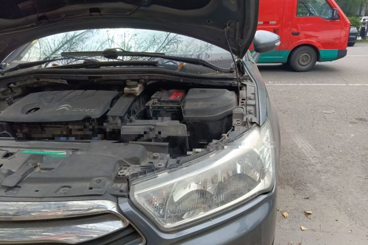 Used Citroen C-Quatre 2013 Sedan 1.6L Manual - Prestige Model Engine Bay Left