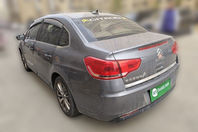 Used Citroen C-Quatre 2013 1.6L Manual Prestige CNG Model Rear Left 45 Deg