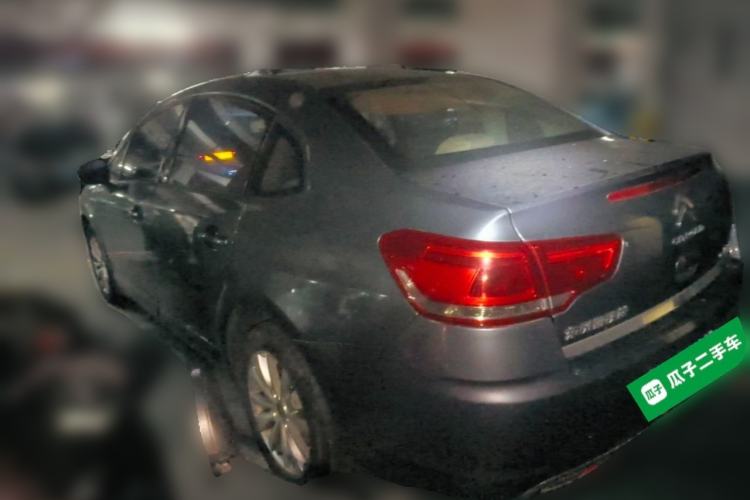 Used Citroen C-Quatre 2013 Sedan 1.6L Automatic Prestige Model Rear Left 45 Deg