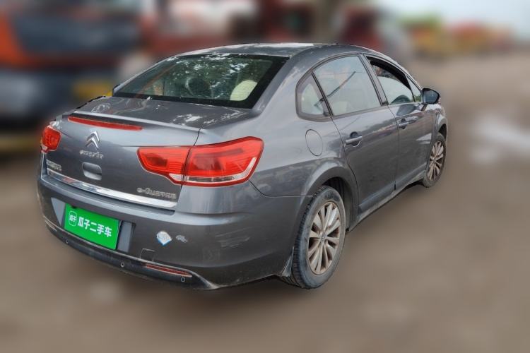 Used Citroen C-Quatre 2013 1.6L Manual Prestige CNG Model Rear Right 45 Deg